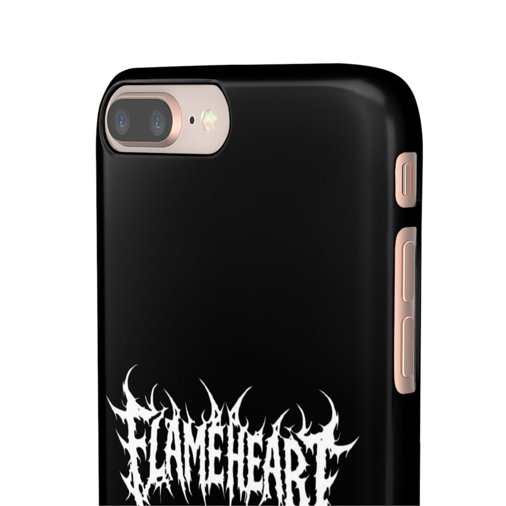 FLAMEHEART – RAW LOGO PHONE CASE