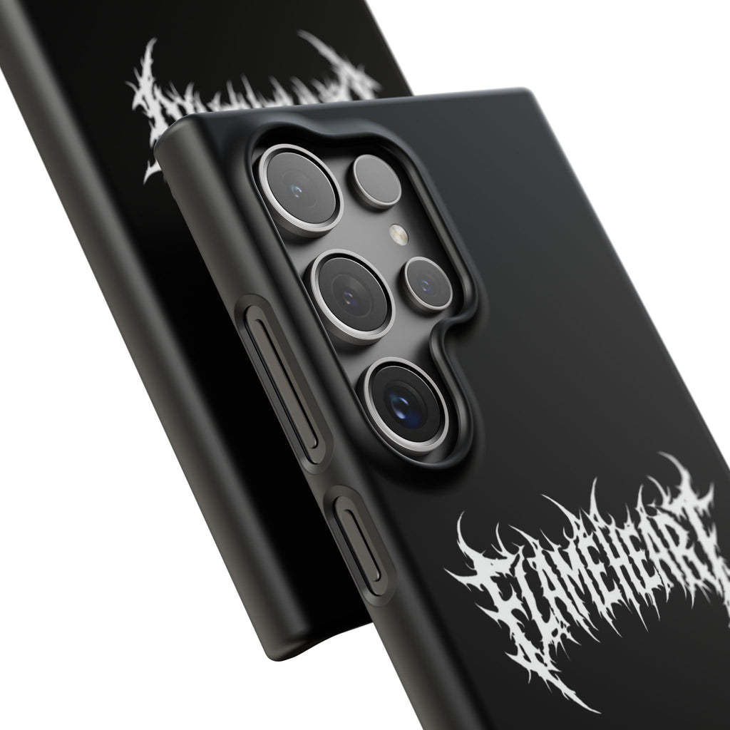 FLAMEHEART – RAW LOGO PHONE CASE