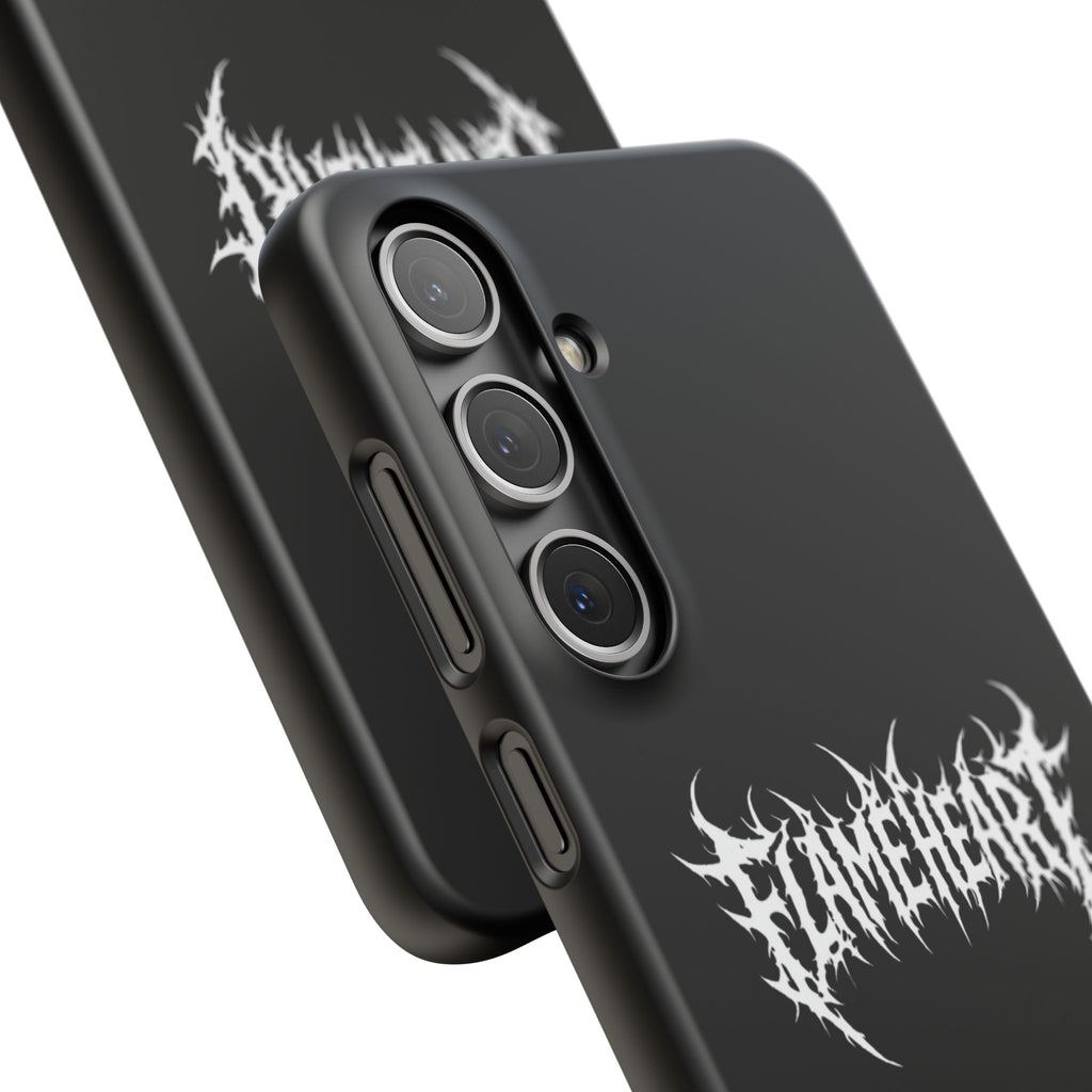 FLAMEHEART – RAW LOGO PHONE CASE