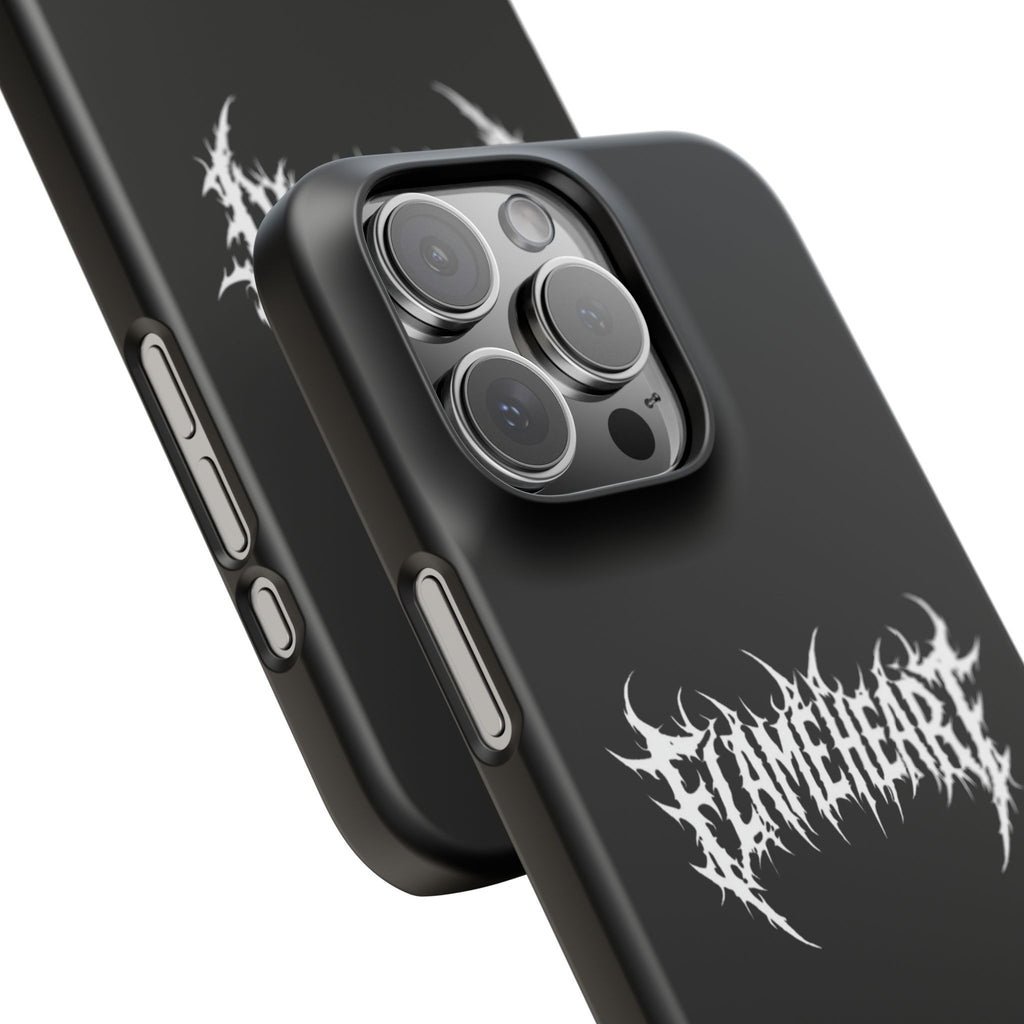 FLAMEHEART – RAW LOGO PHONE CASE