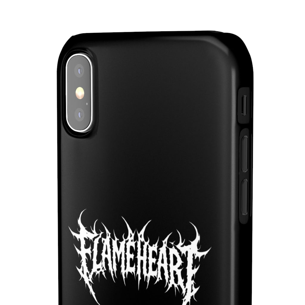 FLAMEHEART – RAW LOGO PHONE CASE