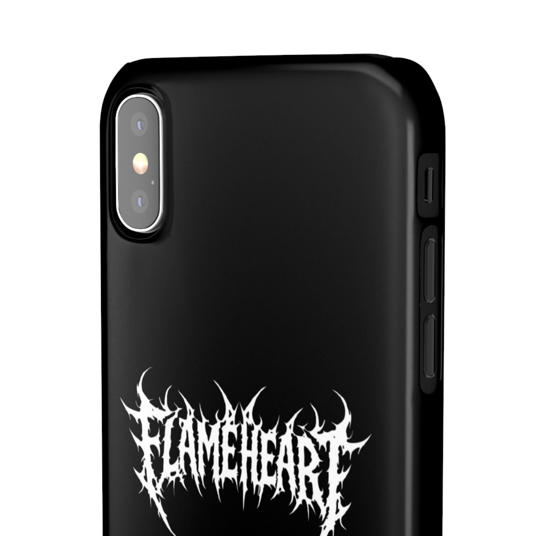 FLAMEHEART – RAW LOGO PHONE CASE