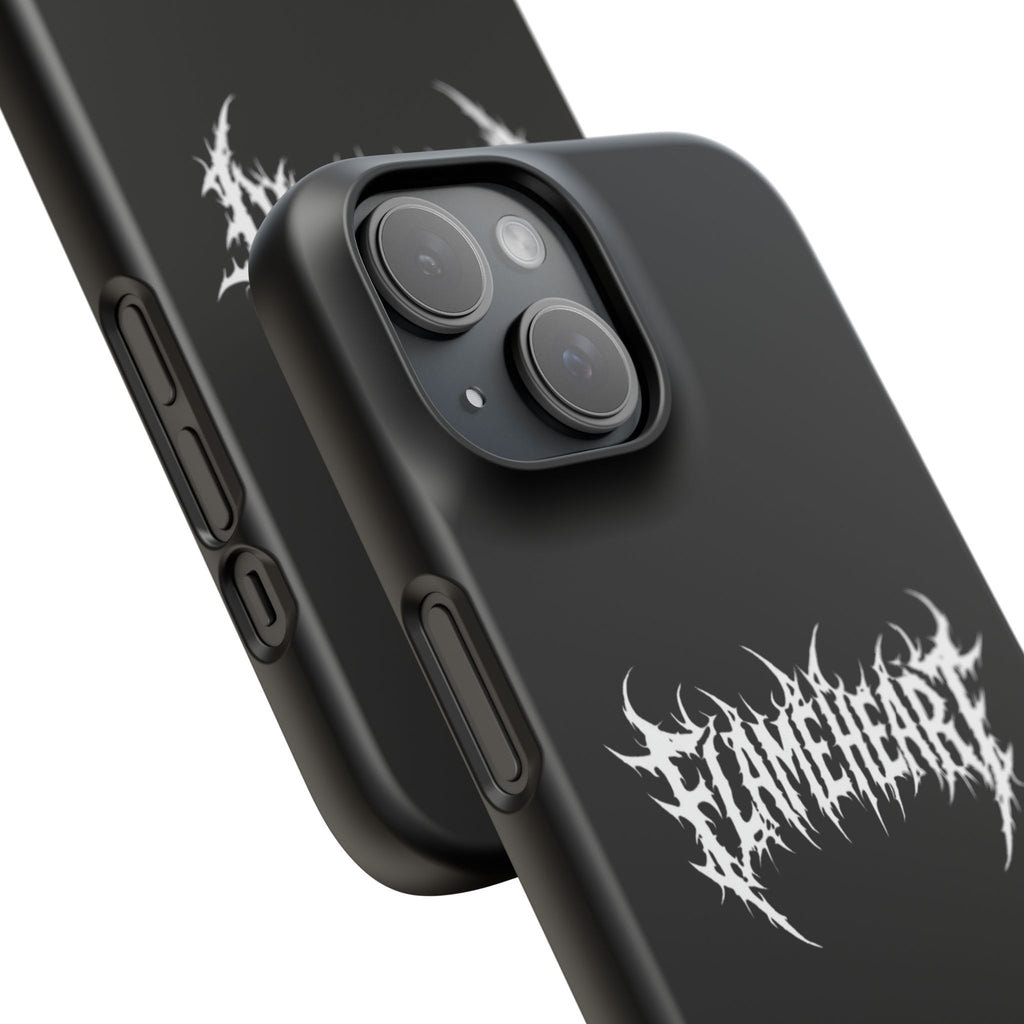 FLAMEHEART – RAW LOGO PHONE CASE