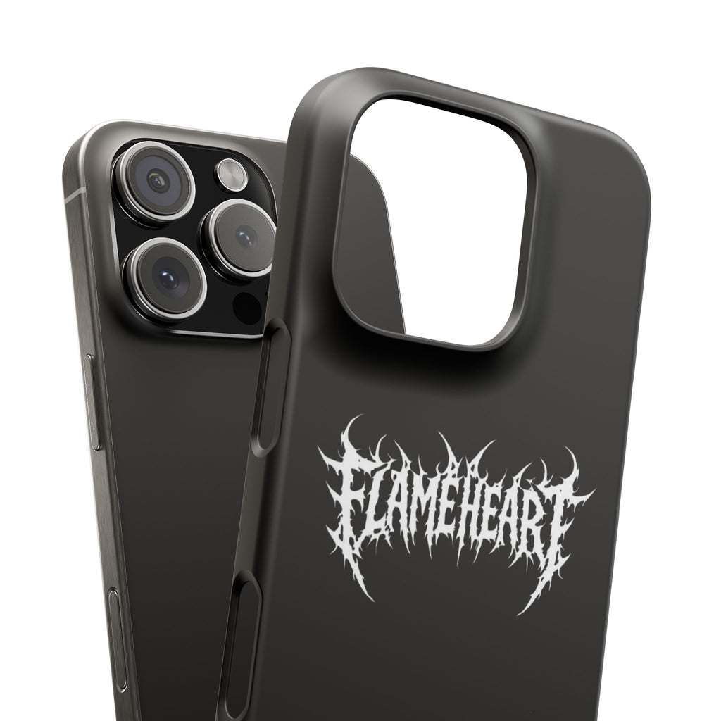 FLAMEHEART – RAW LOGO PHONE CASE