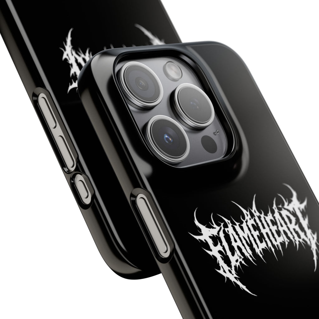 FLAMEHEART – RAW LOGO PHONE CASE