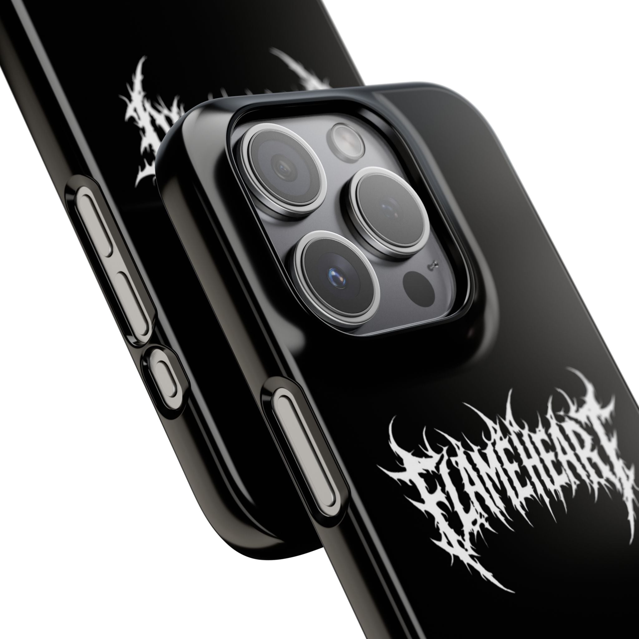 FLAMEHEART – RAW LOGO PHONE CASE