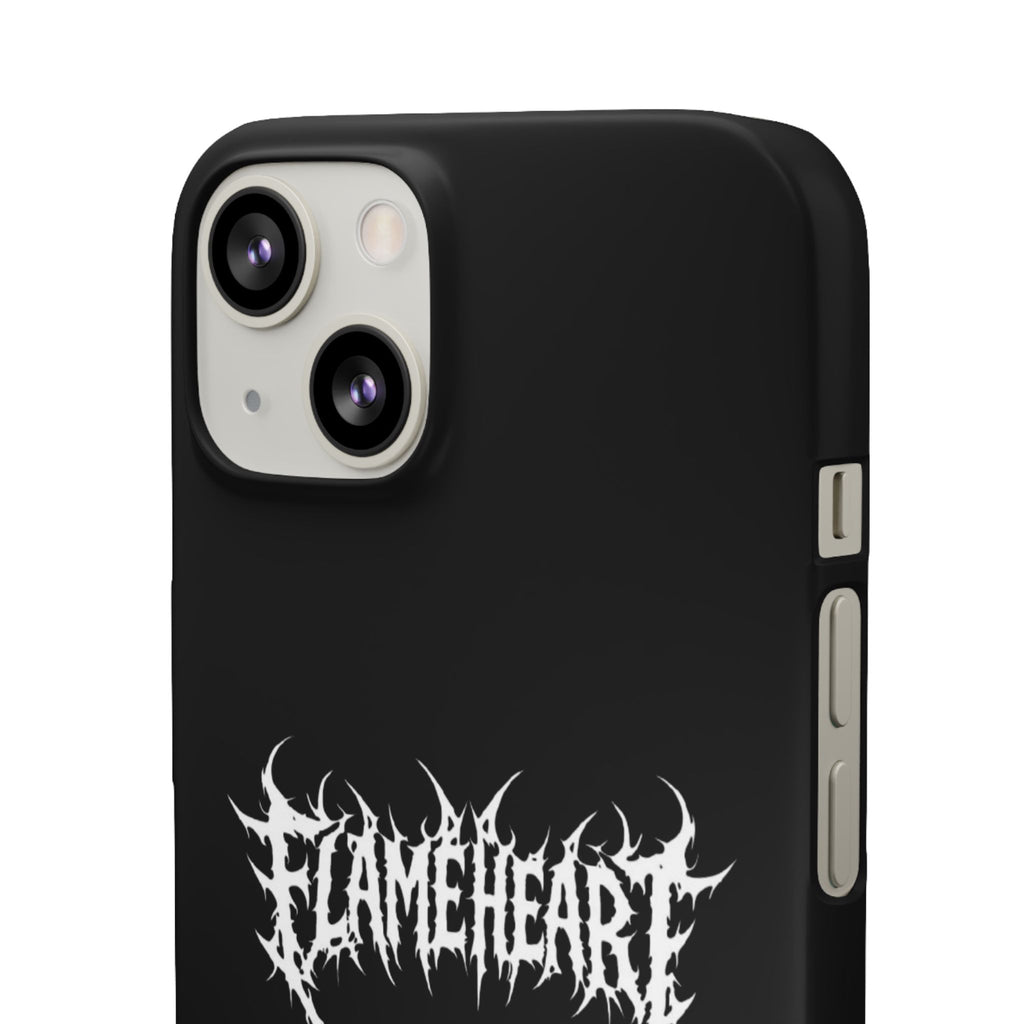 FLAMEHEART – RAW LOGO PHONE CASE