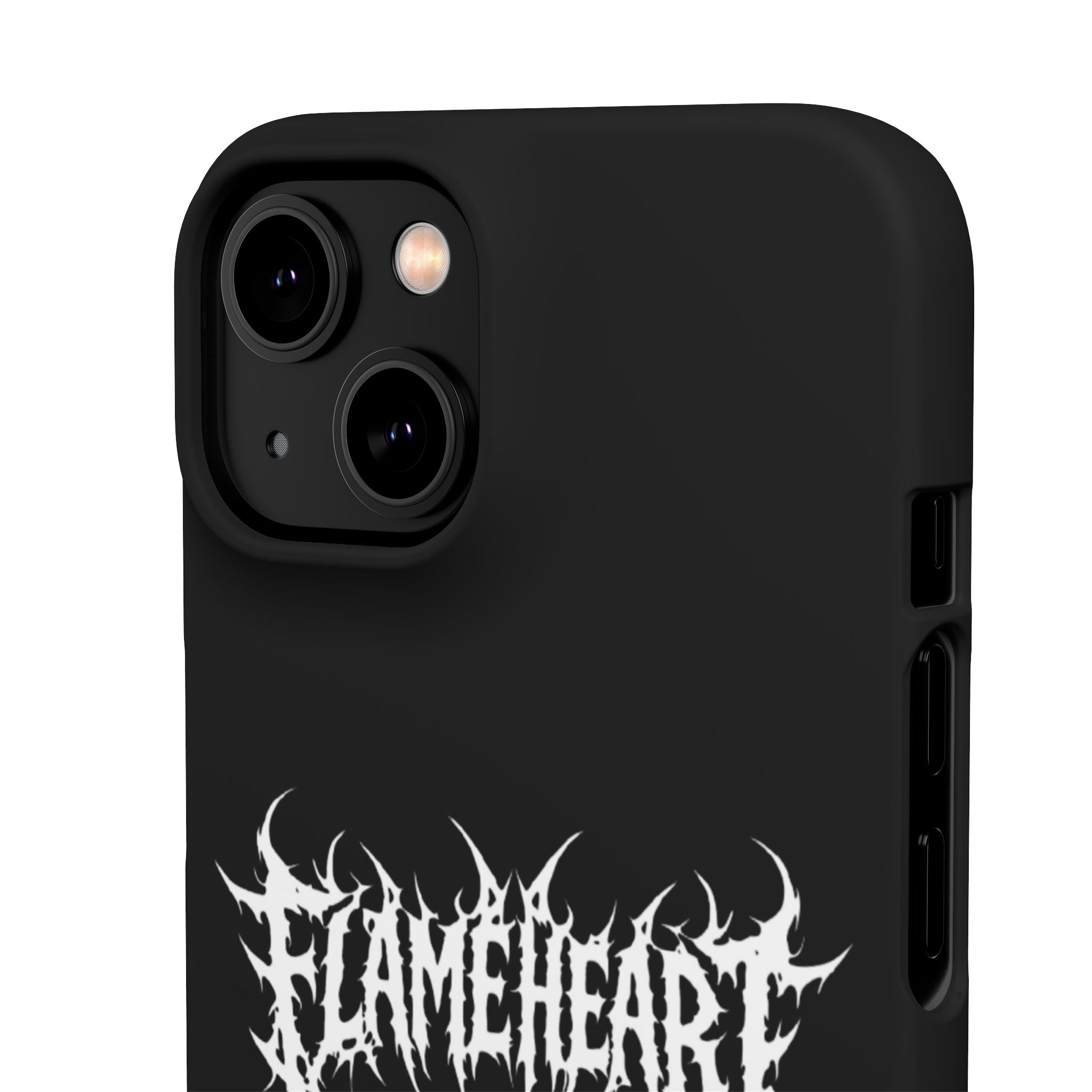 FLAMEHEART – RAW LOGO PHONE CASE
