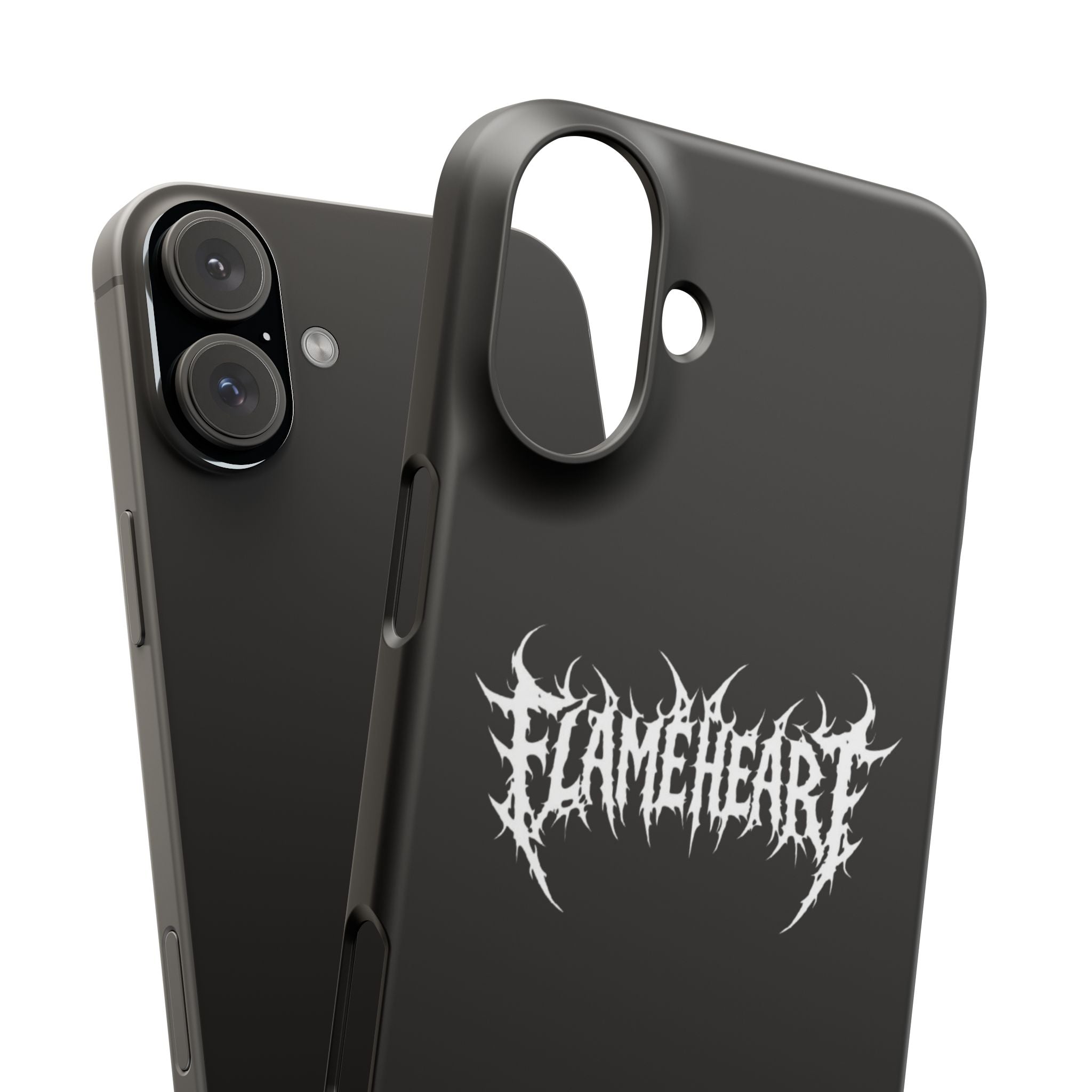 FLAMEHEART – RAW LOGO PHONE CASE