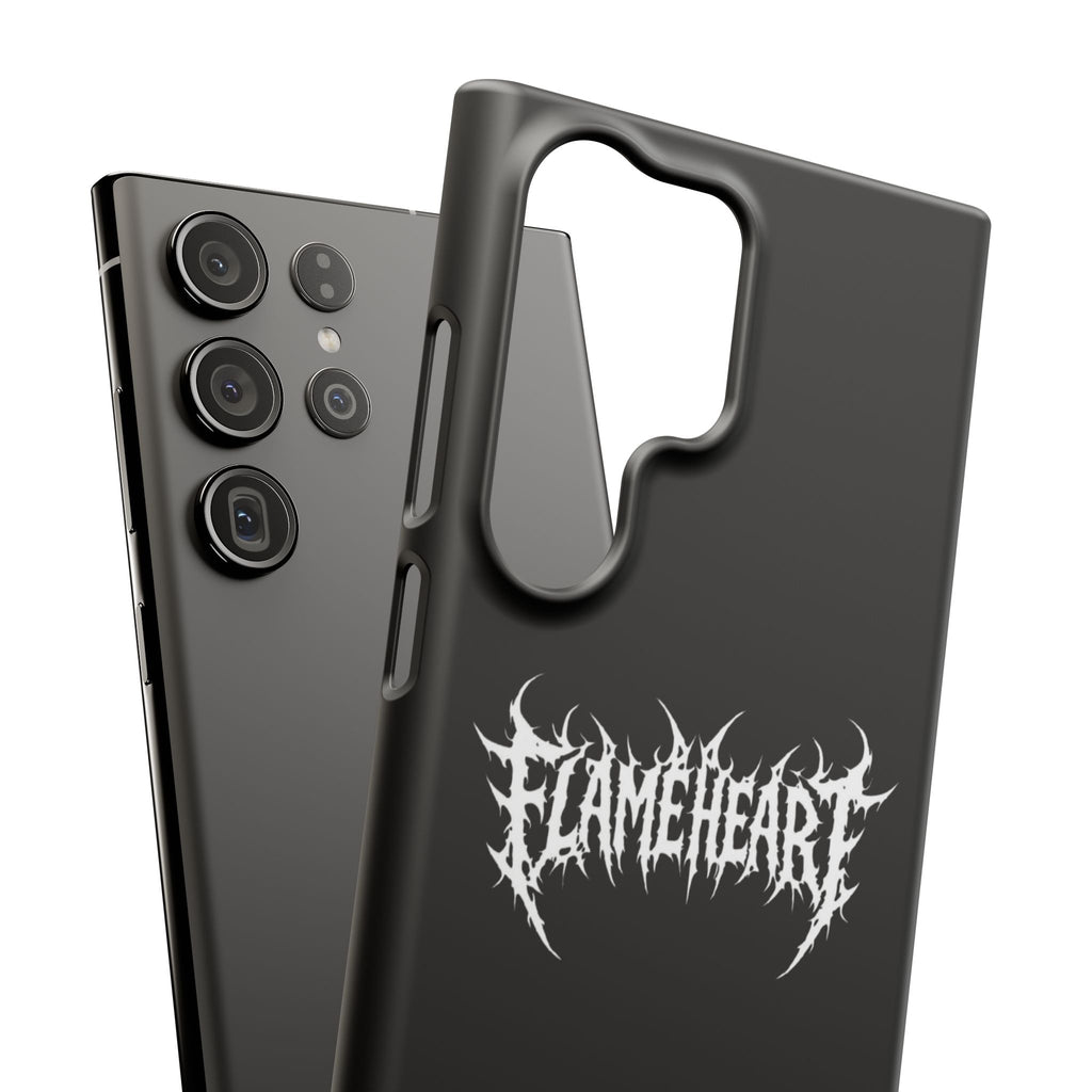 FLAMEHEART – RAW LOGO PHONE CASE