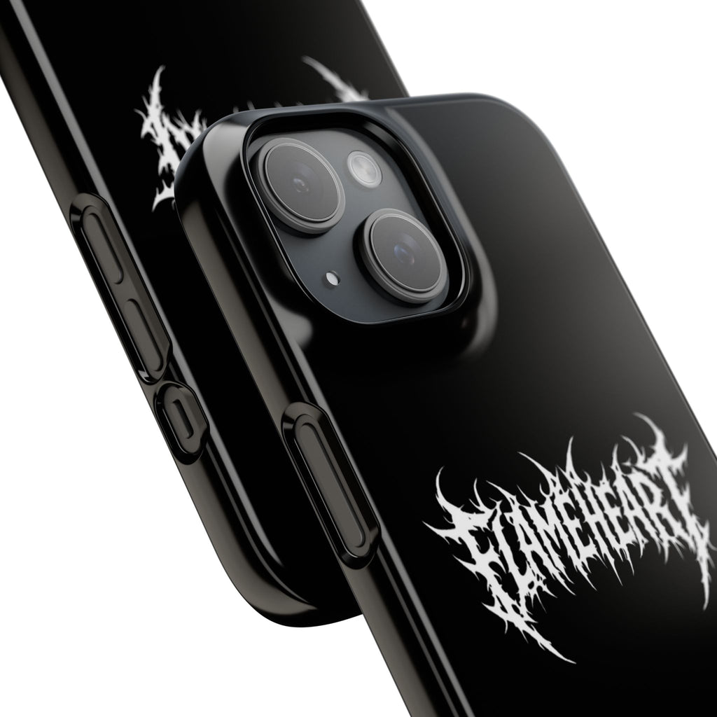 FLAMEHEART – RAW LOGO PHONE CASE