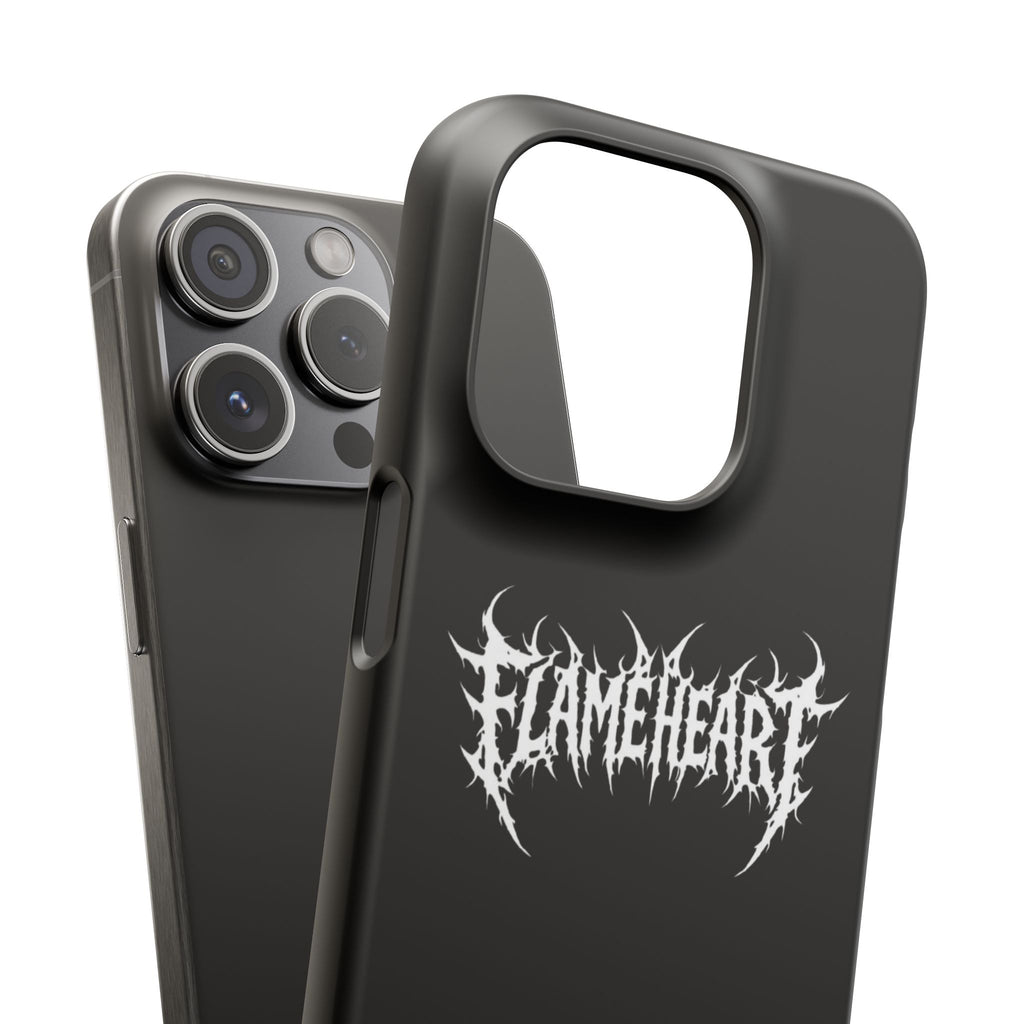 FLAMEHEART – RAW LOGO PHONE CASE