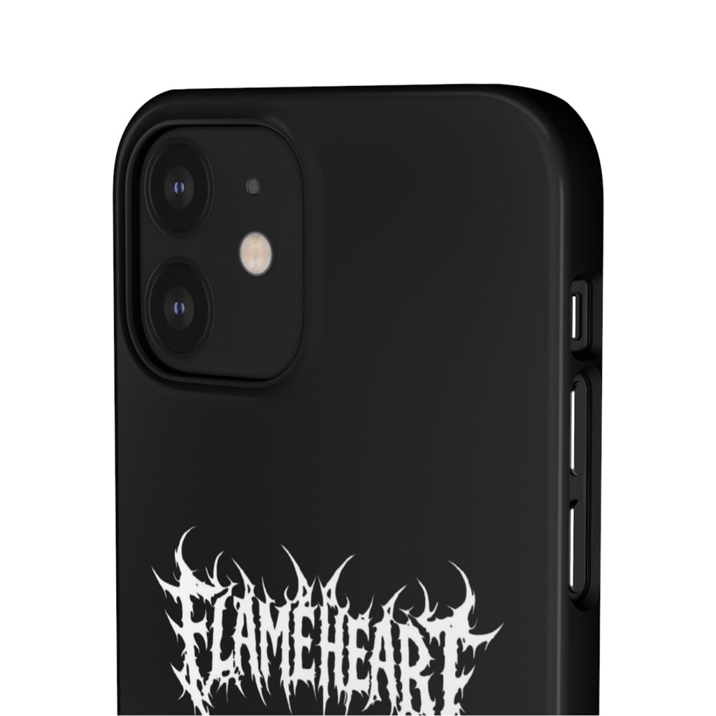 FLAMEHEART – RAW LOGO PHONE CASE