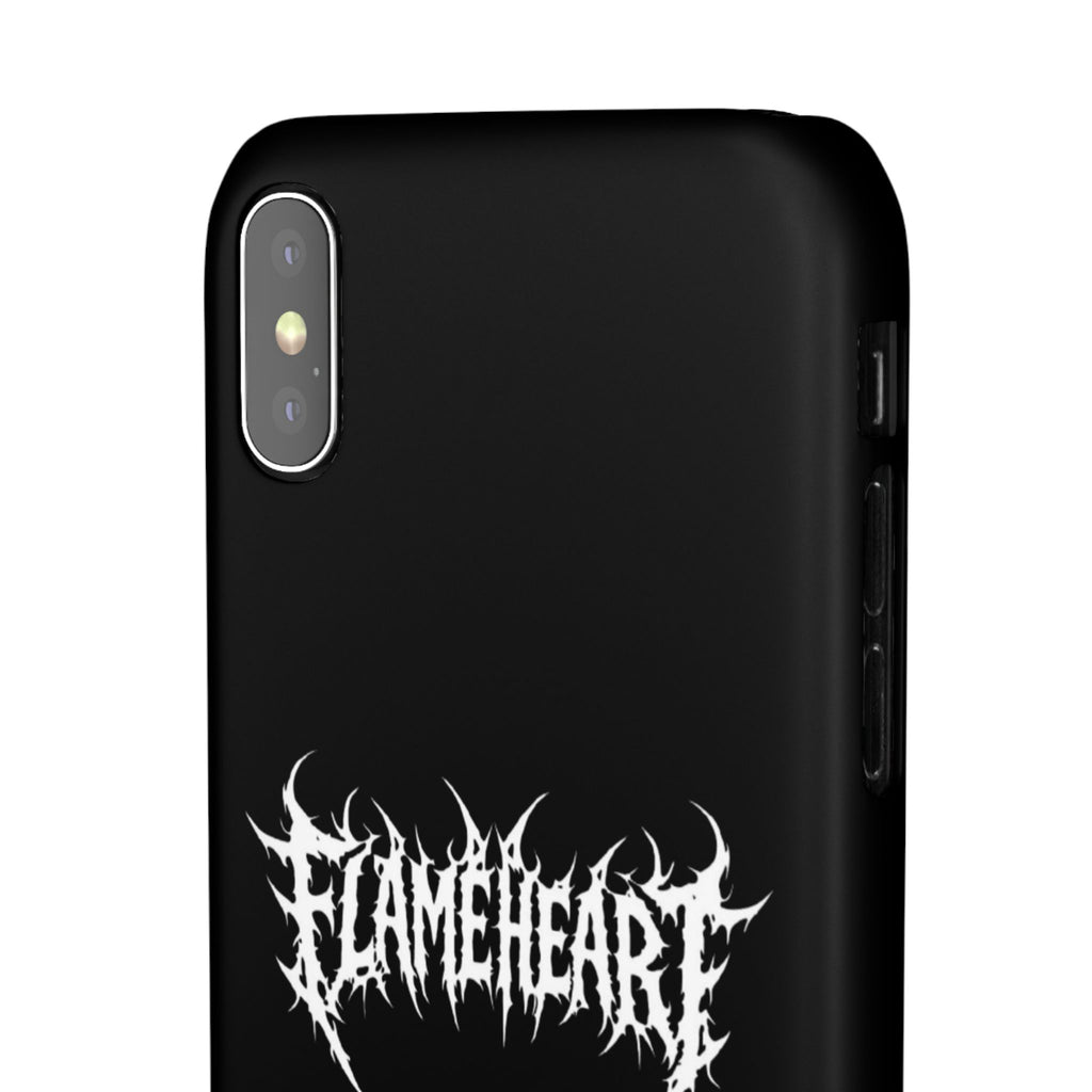 FLAMEHEART – RAW LOGO PHONE CASE
