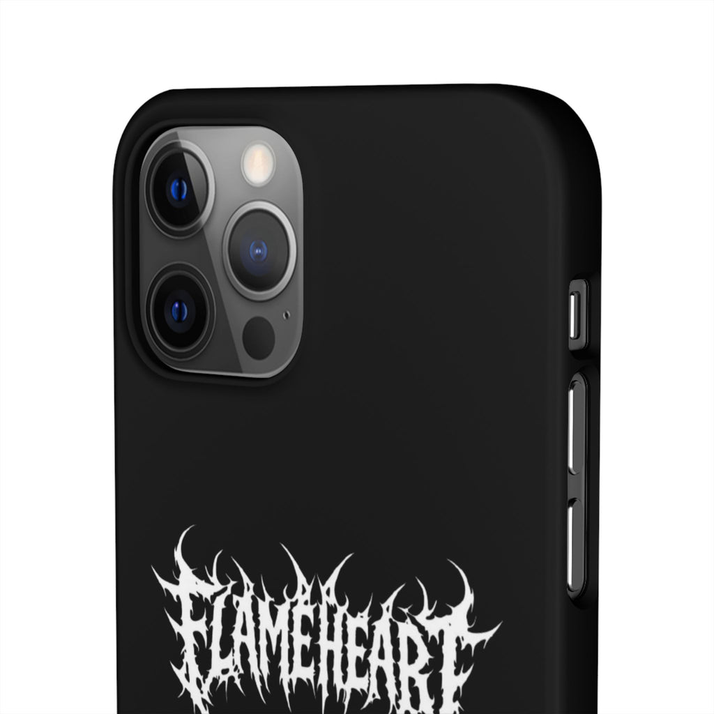 FLAMEHEART – RAW LOGO PHONE CASE