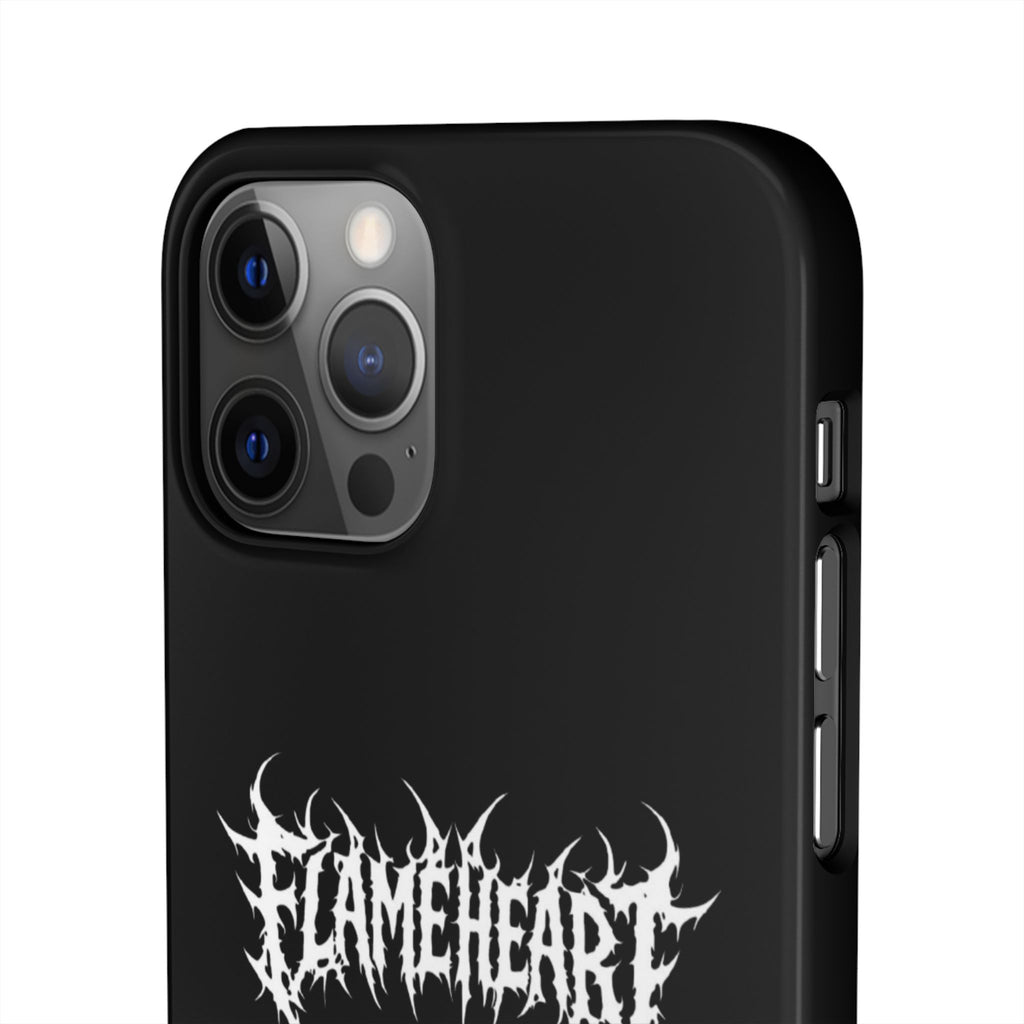 FLAMEHEART – RAW LOGO PHONE CASE