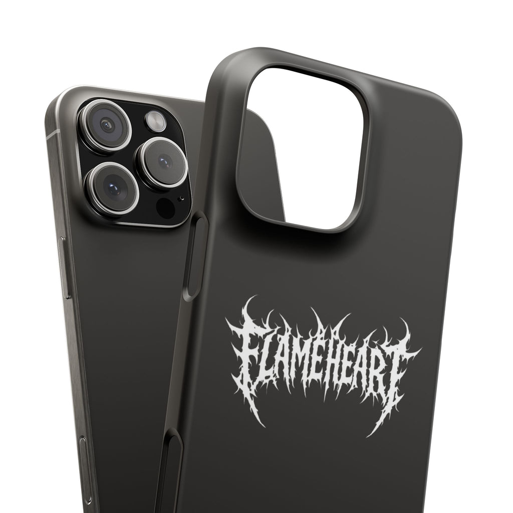 FLAMEHEART – RAW LOGO PHONE CASE