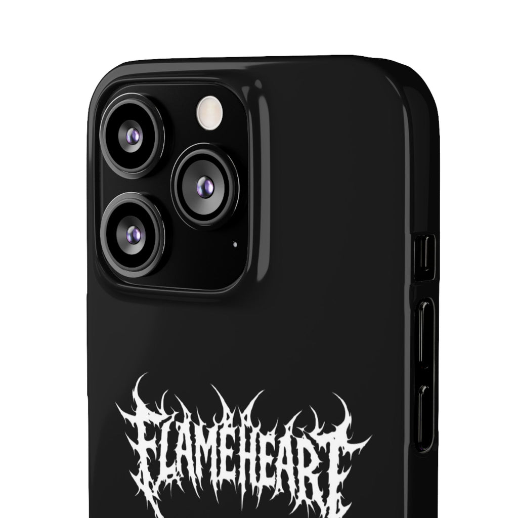 FLAMEHEART – RAW LOGO PHONE CASE