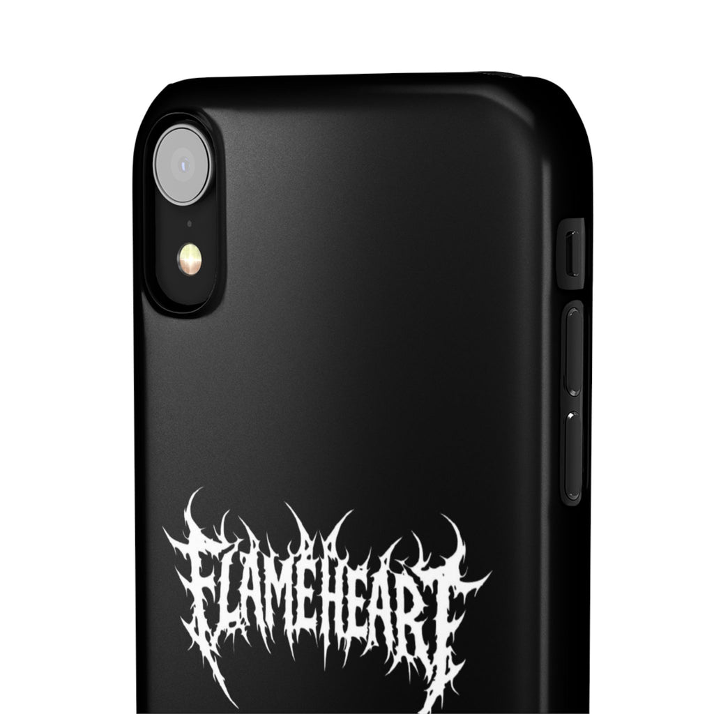 FLAMEHEART – RAW LOGO PHONE CASE