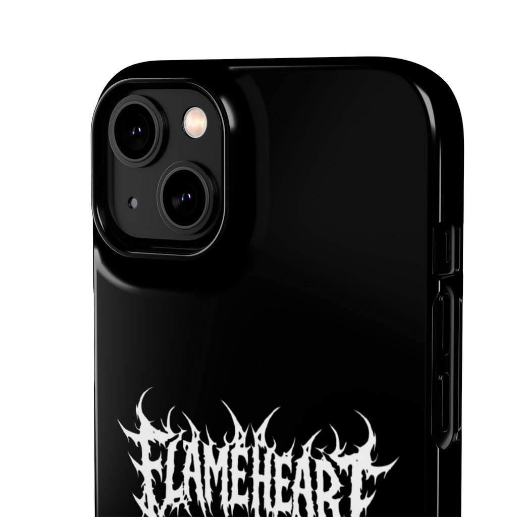 FLAMEHEART – RAW LOGO PHONE CASE