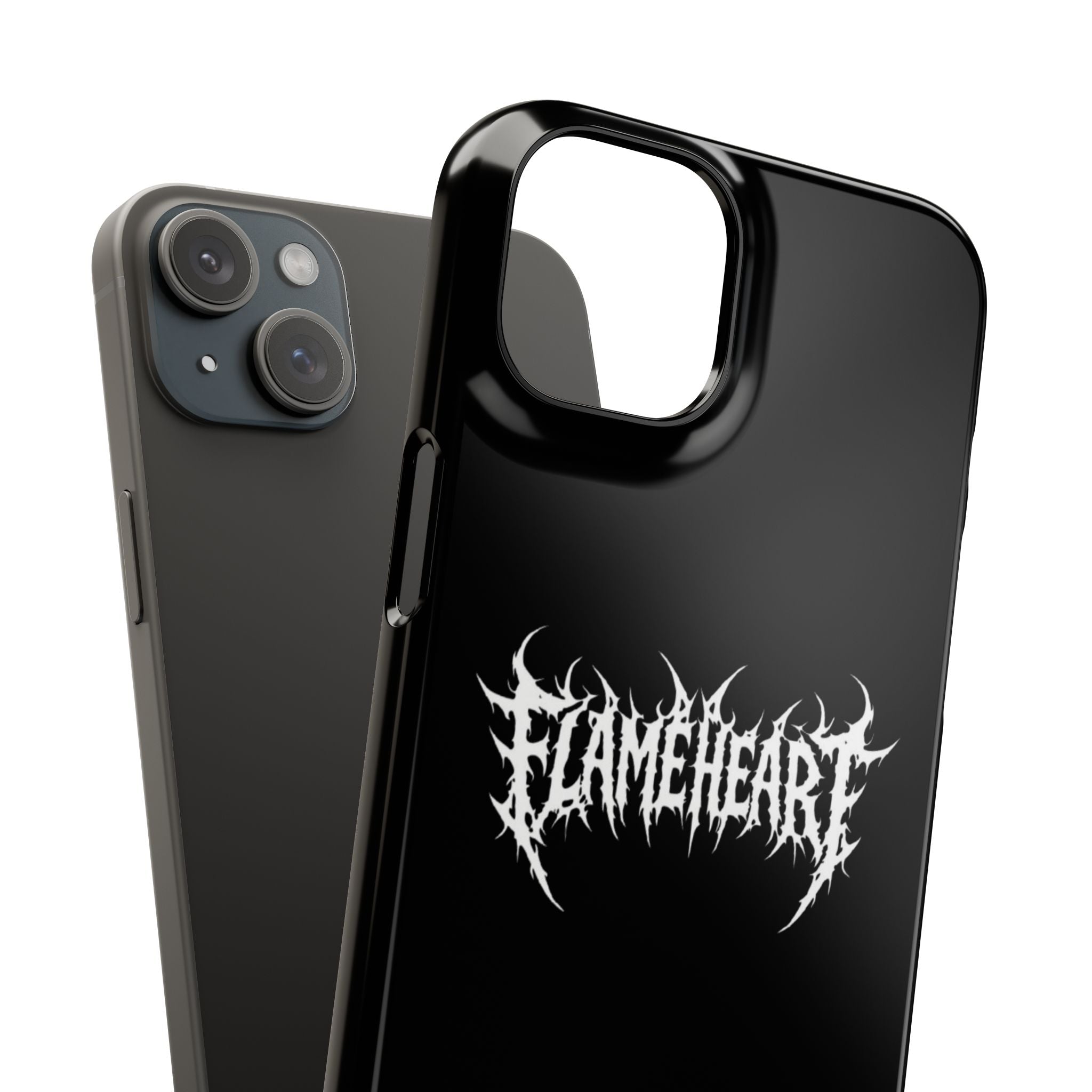 FLAMEHEART – RAW LOGO PHONE CASE