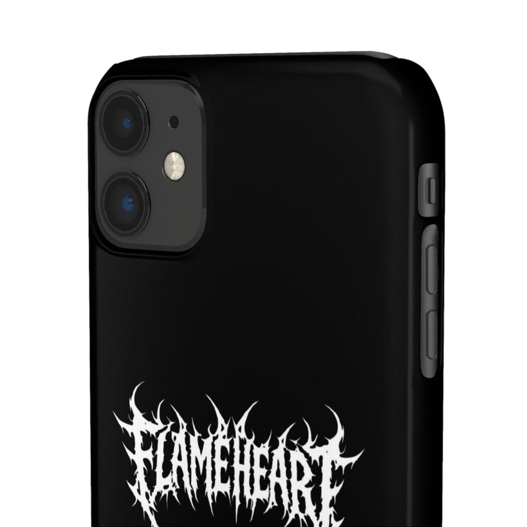 FLAMEHEART – RAW LOGO PHONE CASE