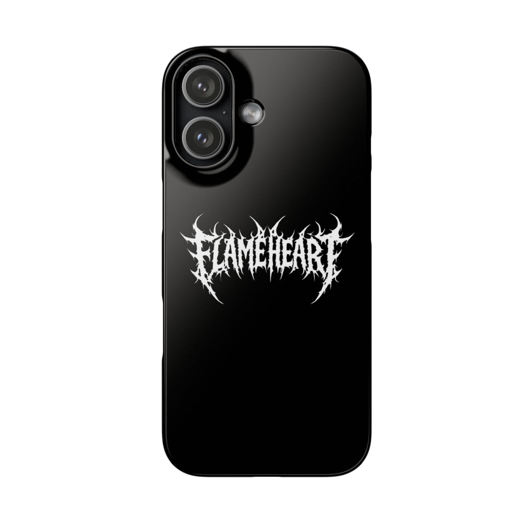 FLAMEHEART – RAW LOGO PHONE CASE