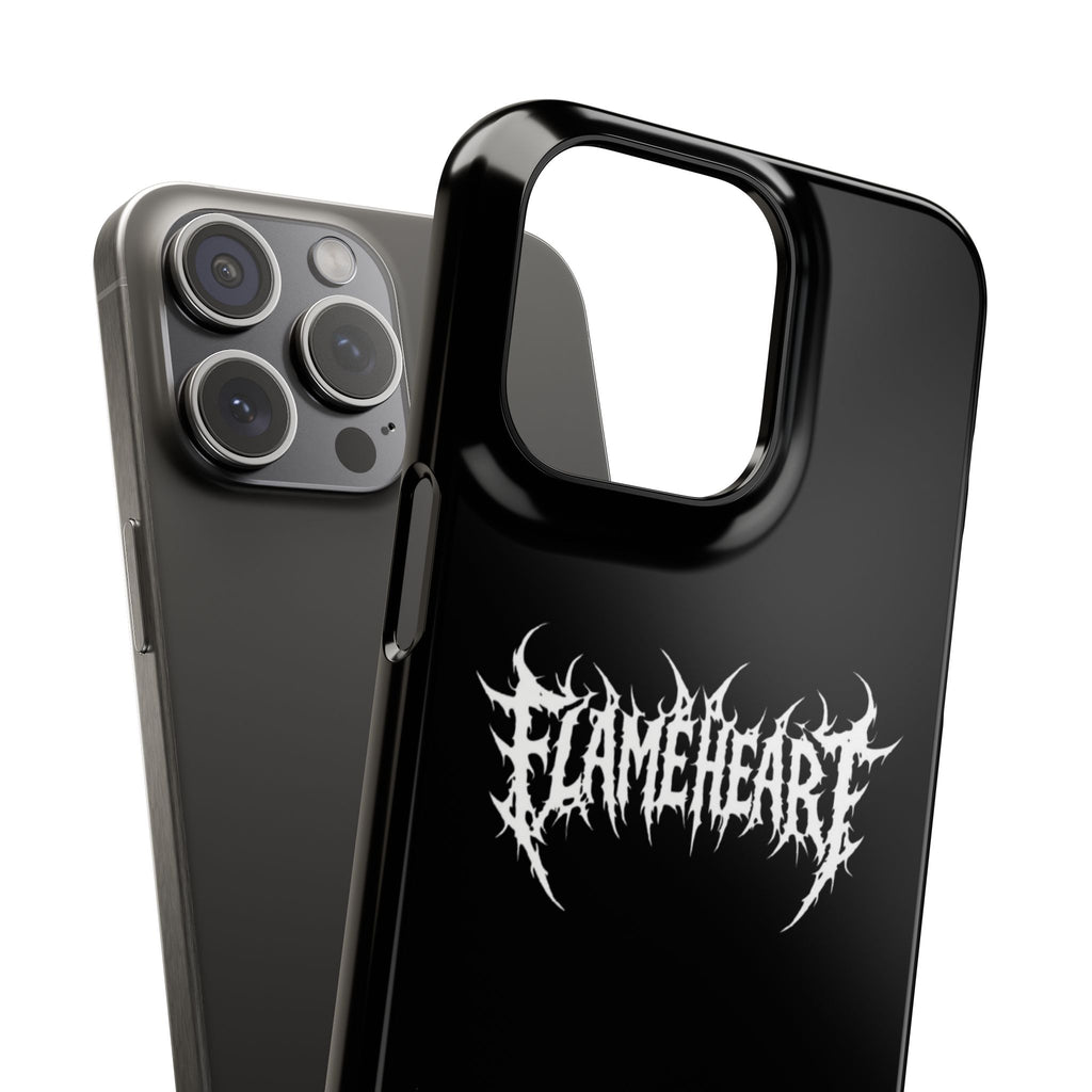 FLAMEHEART – RAW LOGO PHONE CASE
