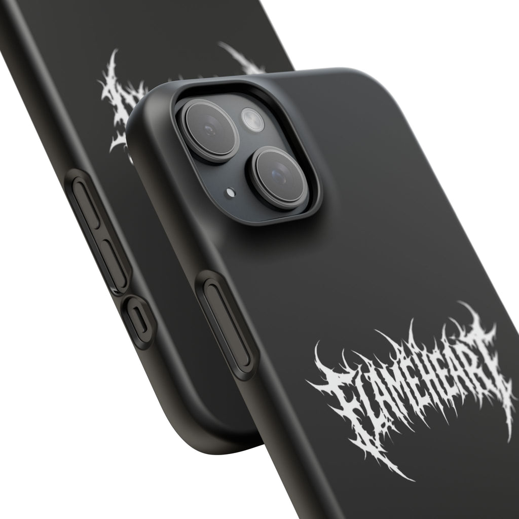 FLAMEHEART – RAW LOGO PHONE CASE