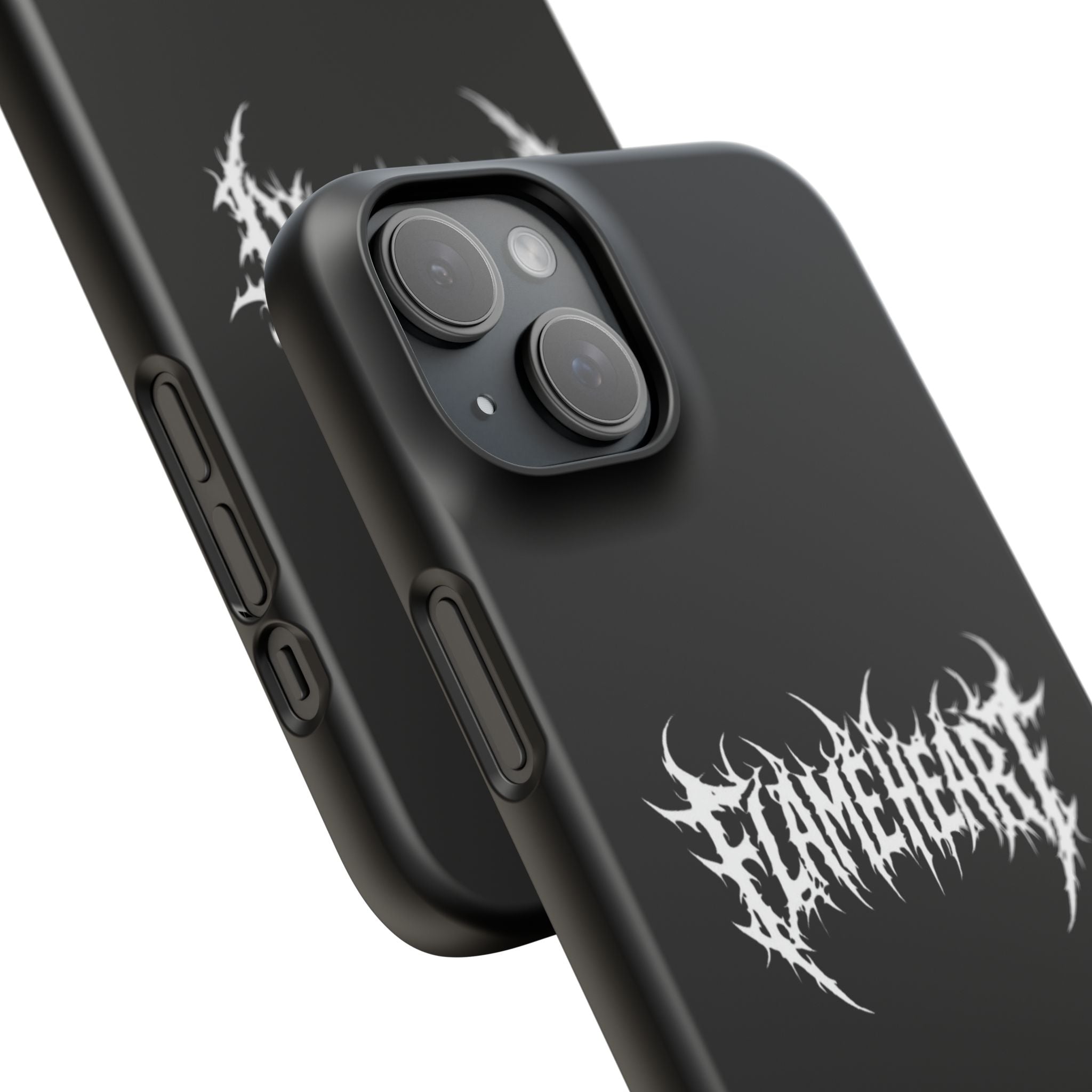 FLAMEHEART – RAW LOGO PHONE CASE