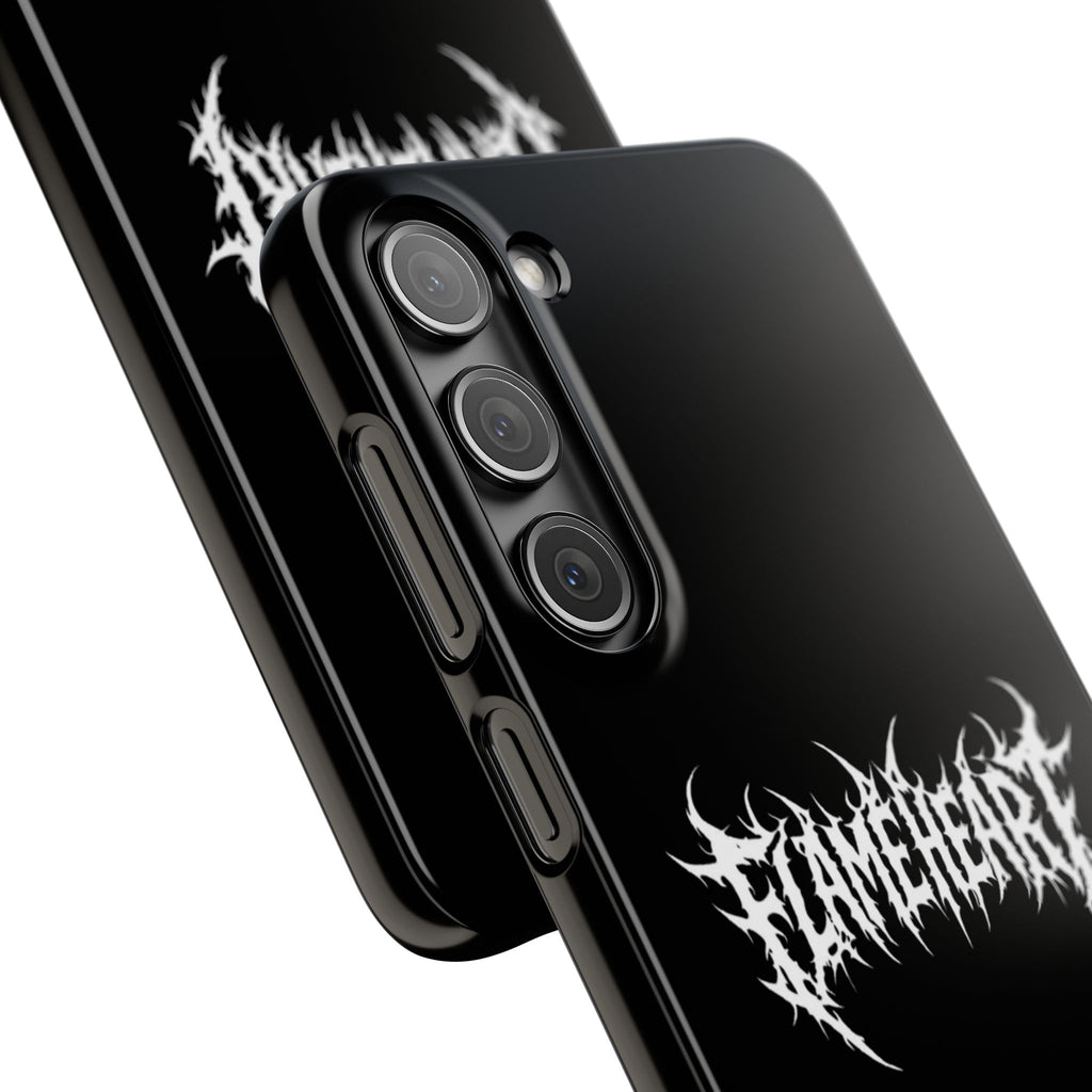 FLAMEHEART – RAW LOGO PHONE CASE