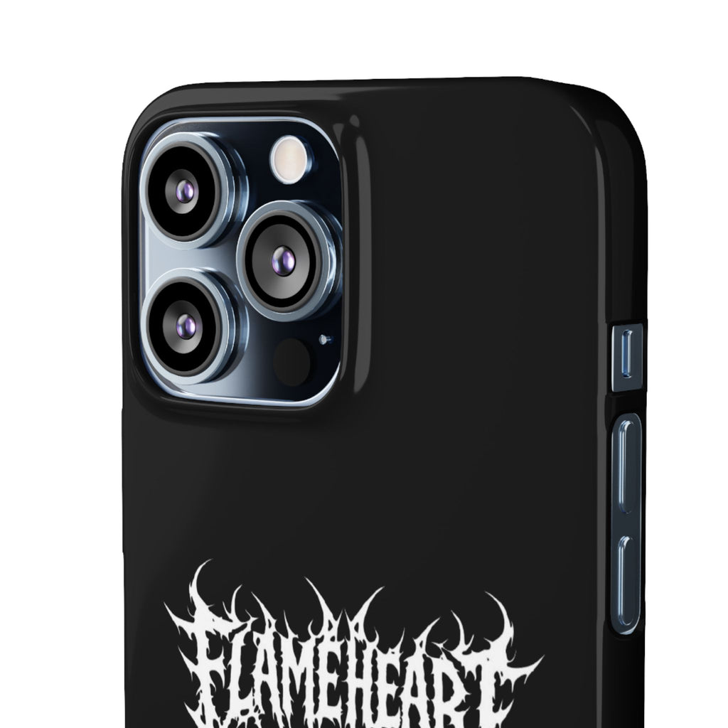 FLAMEHEART – RAW LOGO PHONE CASE