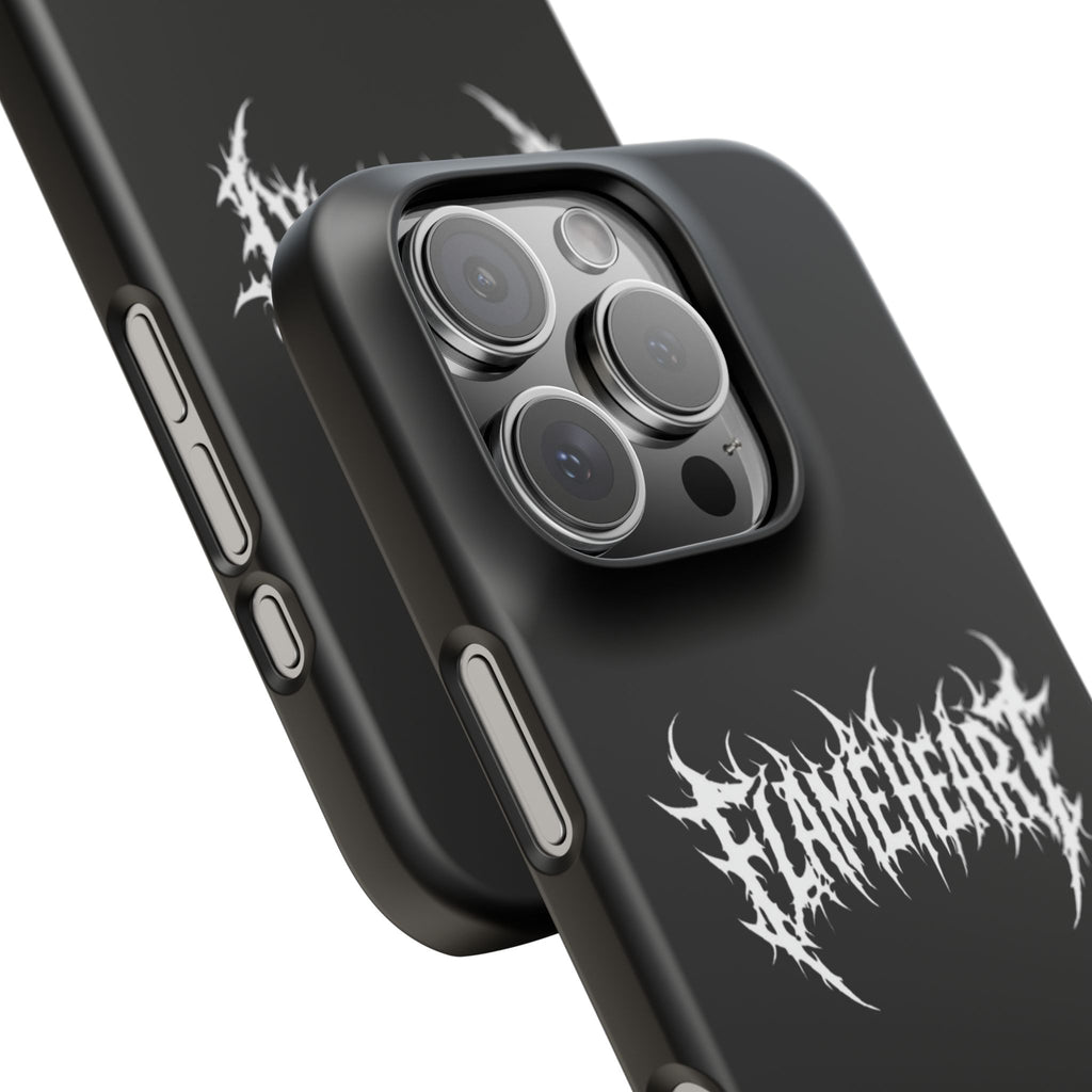 FLAMEHEART – RAW LOGO PHONE CASE