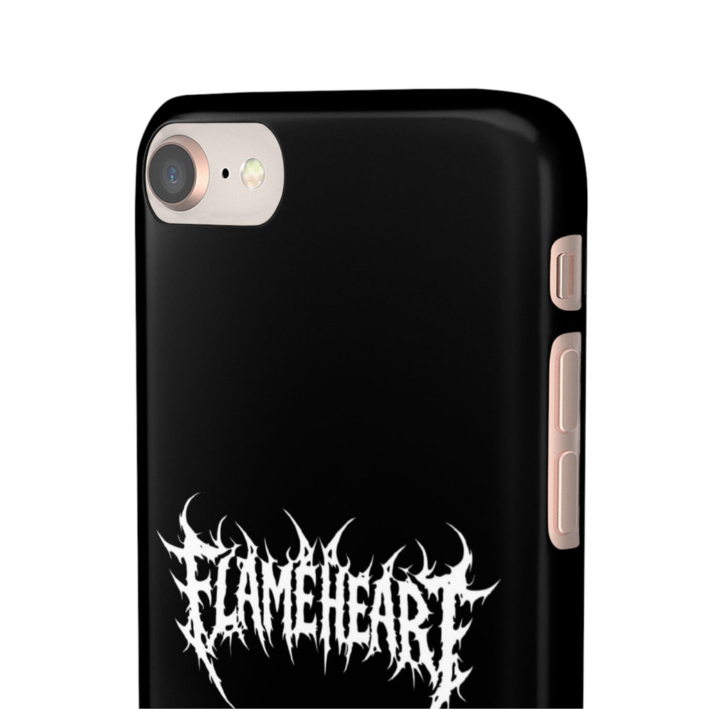 FLAMEHEART – RAW LOGO PHONE CASE