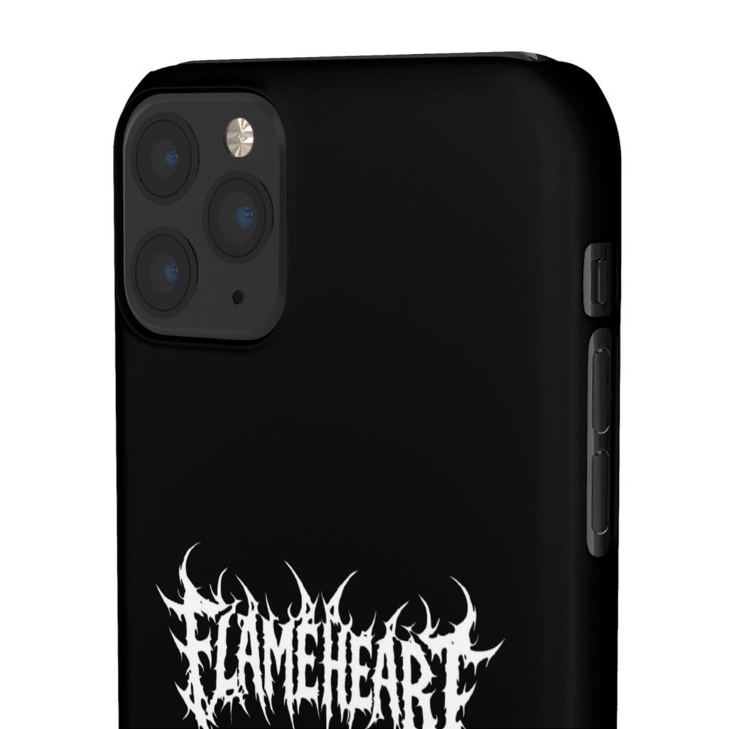 FLAMEHEART – RAW LOGO PHONE CASE