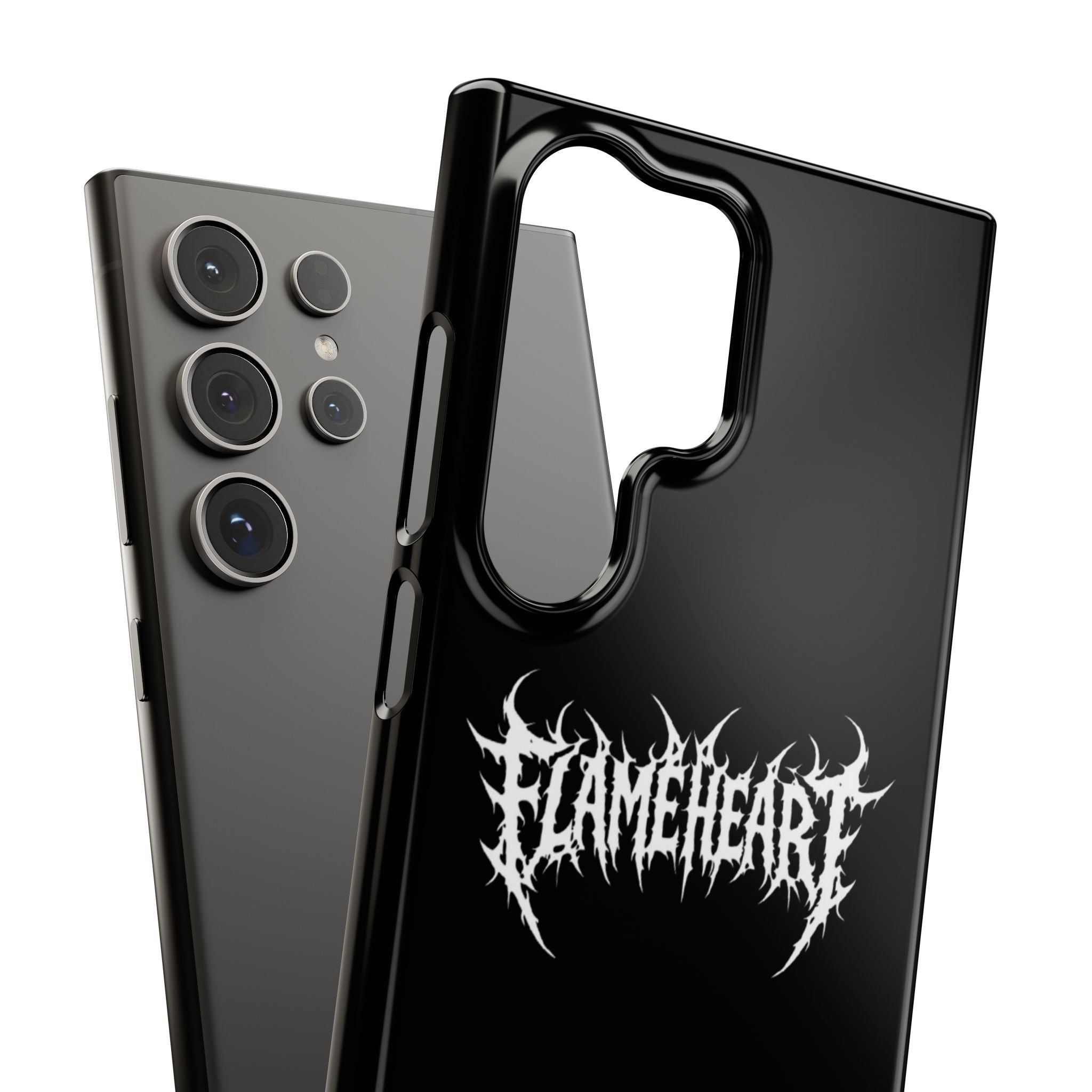 FLAMEHEART – RAW LOGO PHONE CASE