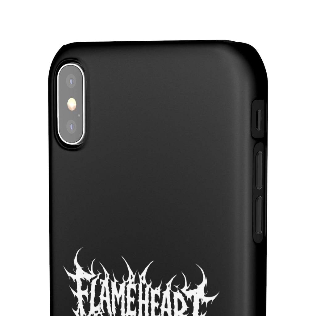 FLAMEHEART – RAW LOGO PHONE CASE