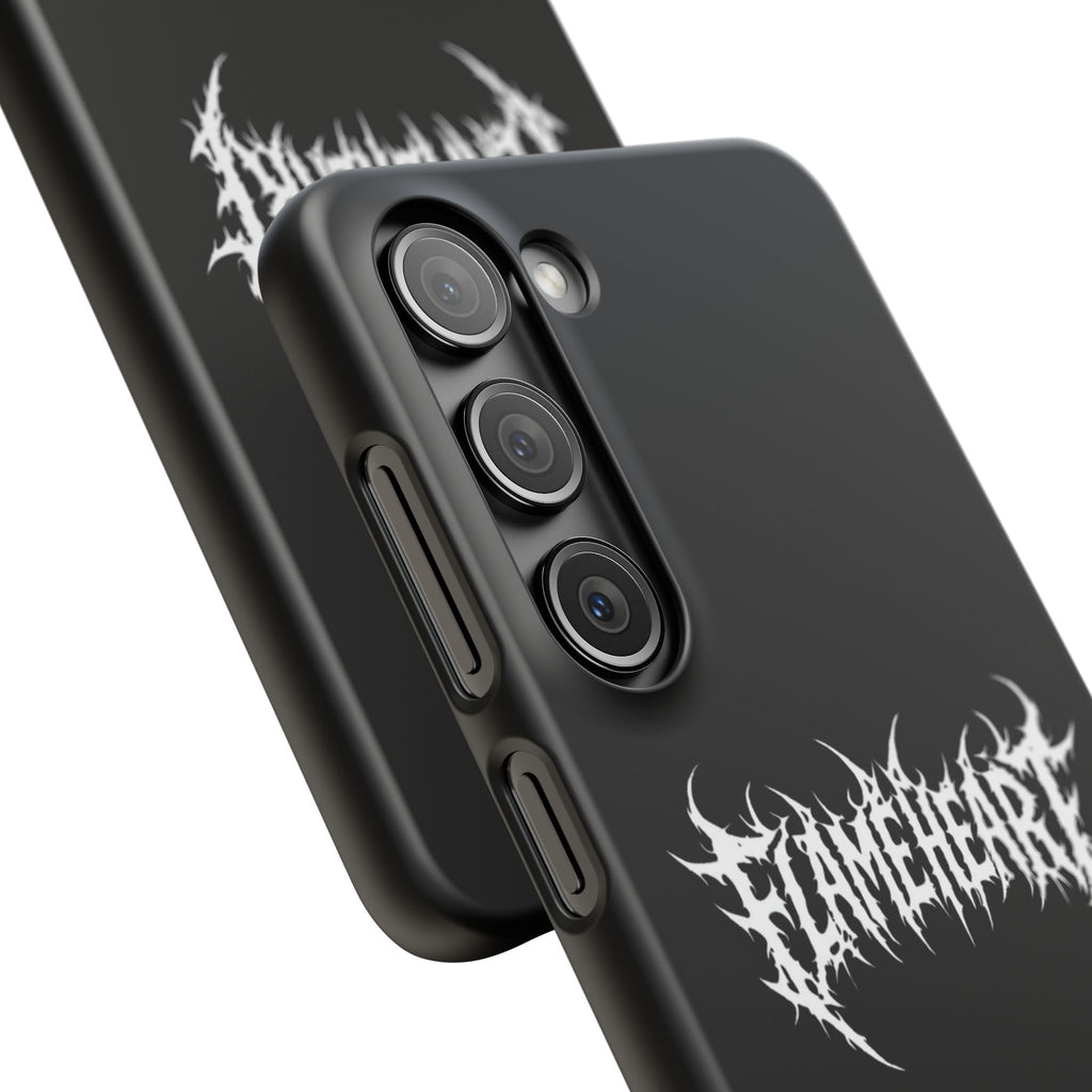 FLAMEHEART – RAW LOGO PHONE CASE