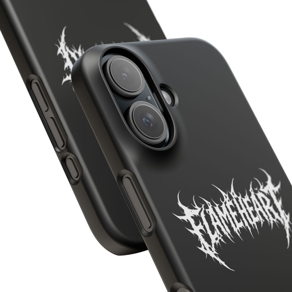 FLAMEHEART – RAW LOGO PHONE CASE