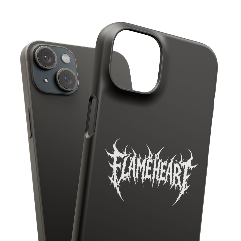 FLAMEHEART – RAW LOGO PHONE CASE