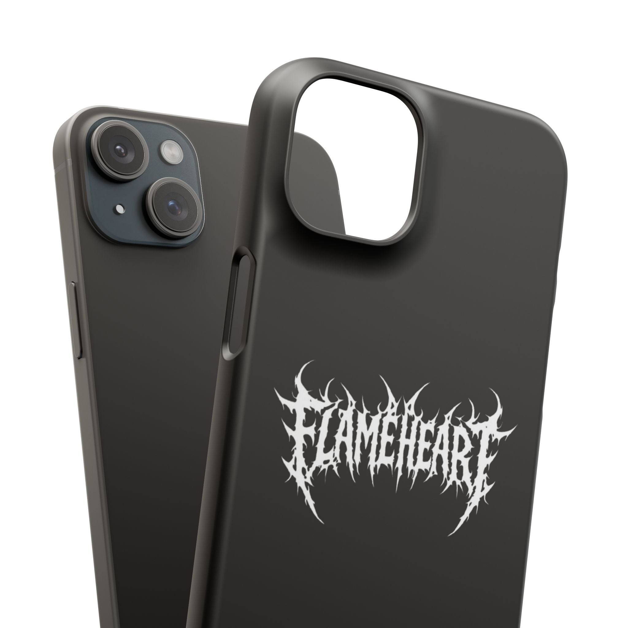FLAMEHEART – RAW LOGO PHONE CASE