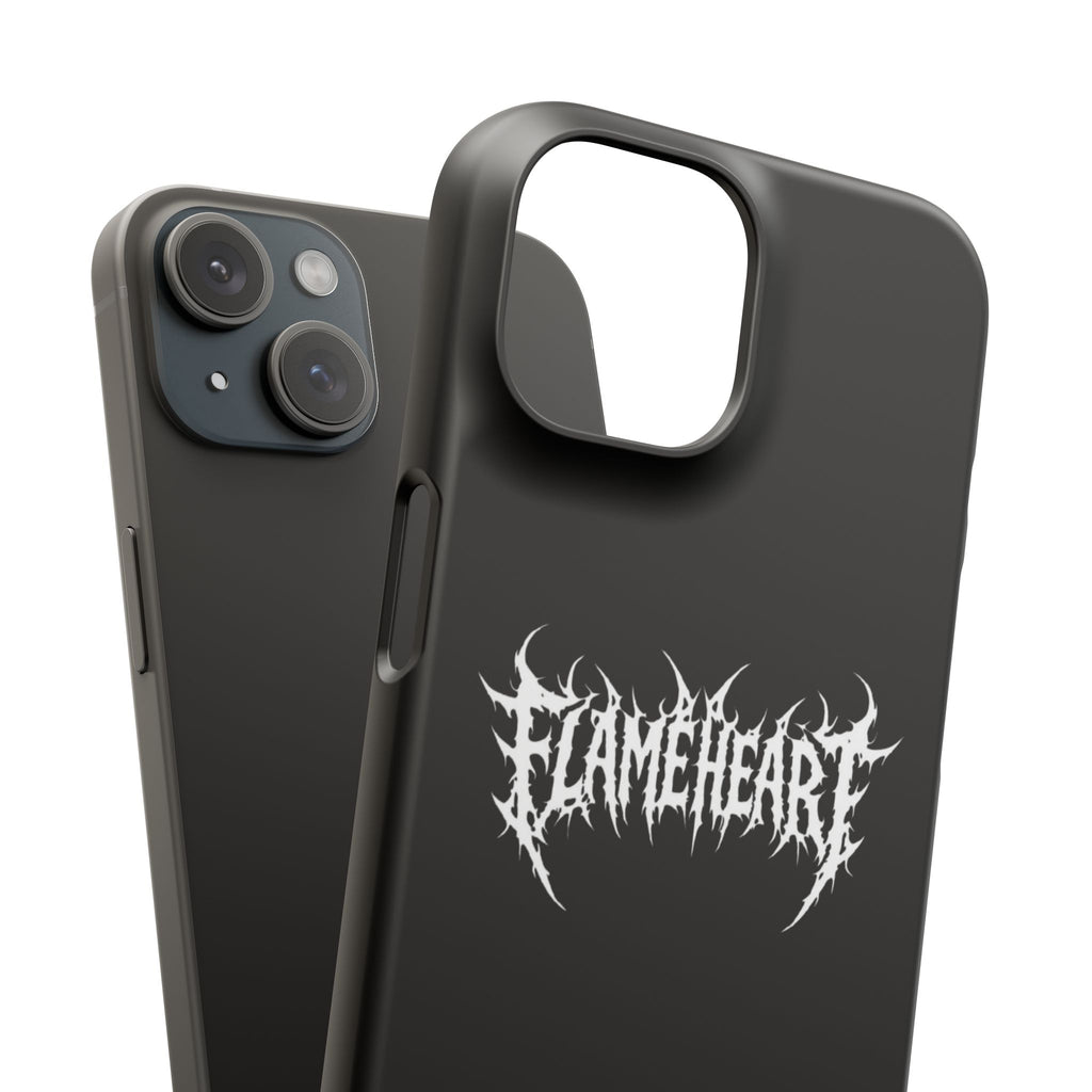 FLAMEHEART – RAW LOGO PHONE CASE