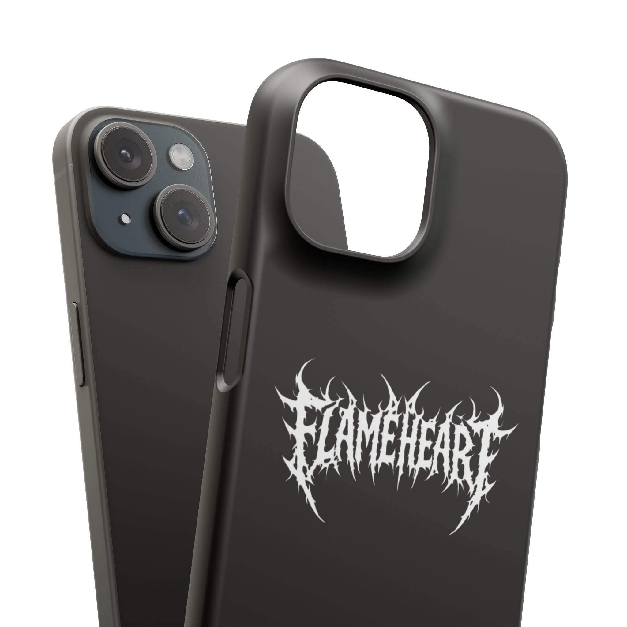 FLAMEHEART – RAW LOGO PHONE CASE