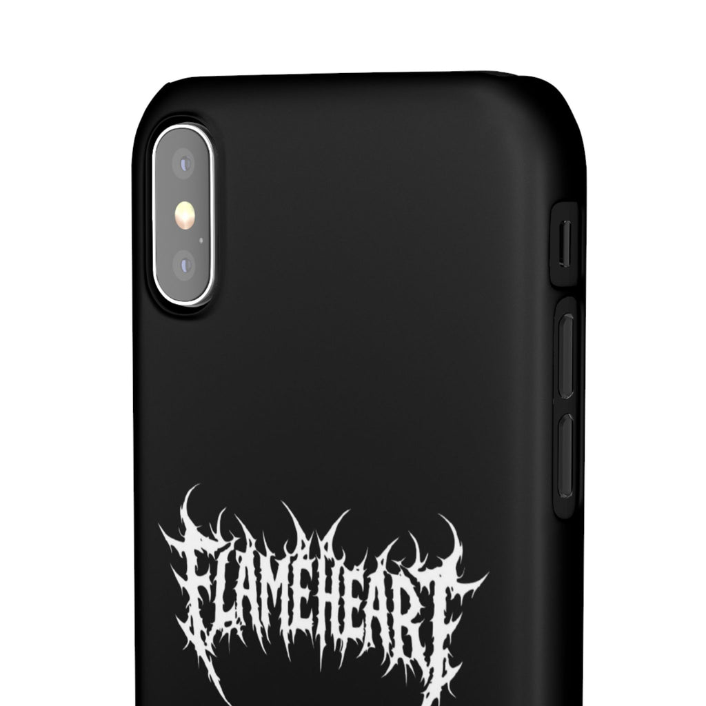 FLAMEHEART – RAW LOGO PHONE CASE