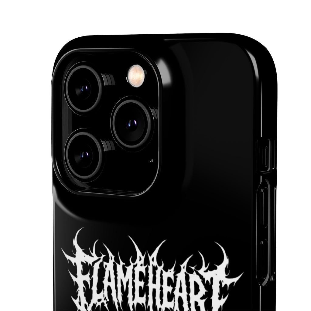 FLAMEHEART – RAW LOGO PHONE CASE