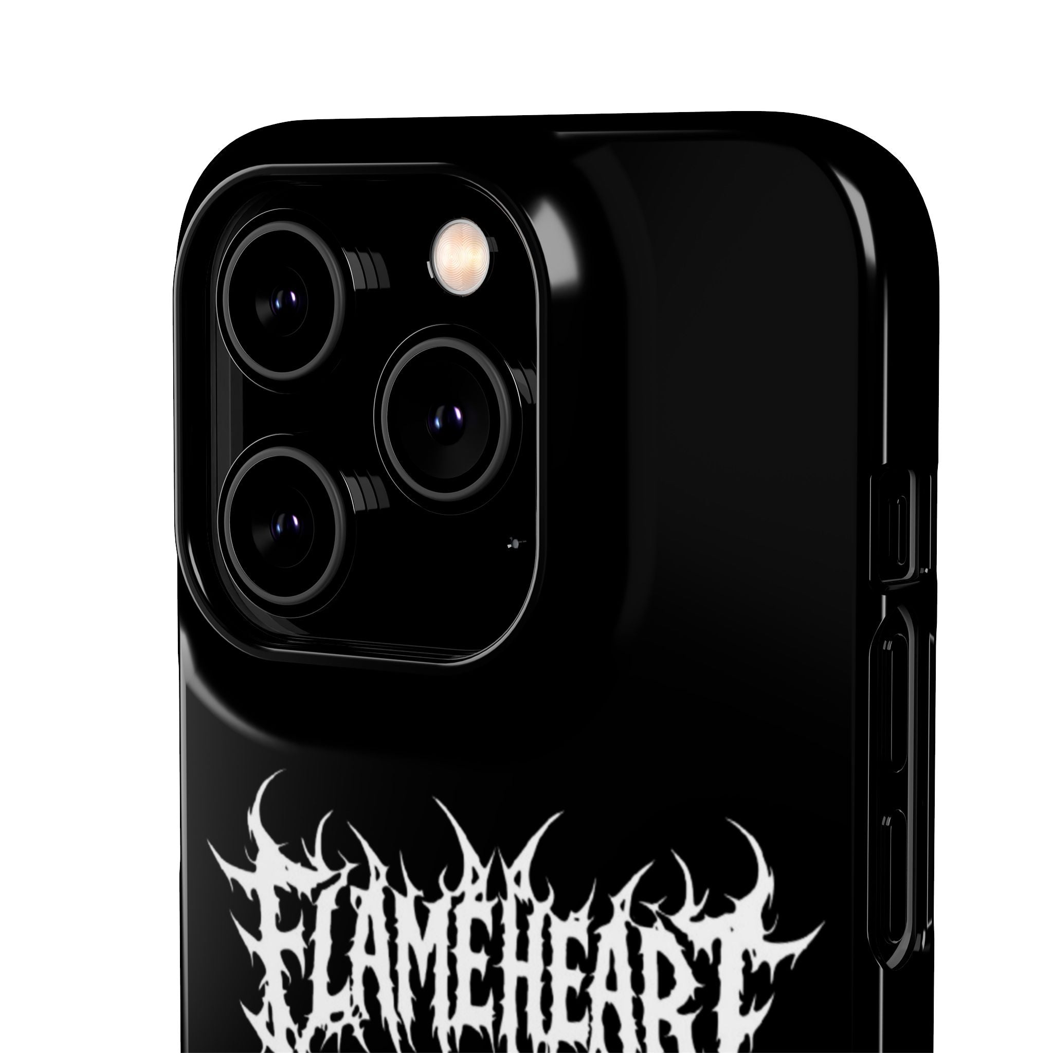 FLAMEHEART – RAW LOGO PHONE CASE