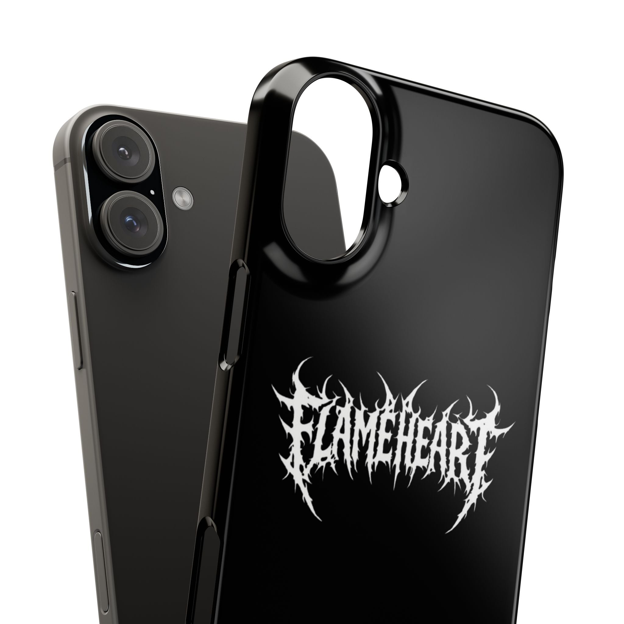 FLAMEHEART – RAW LOGO PHONE CASE