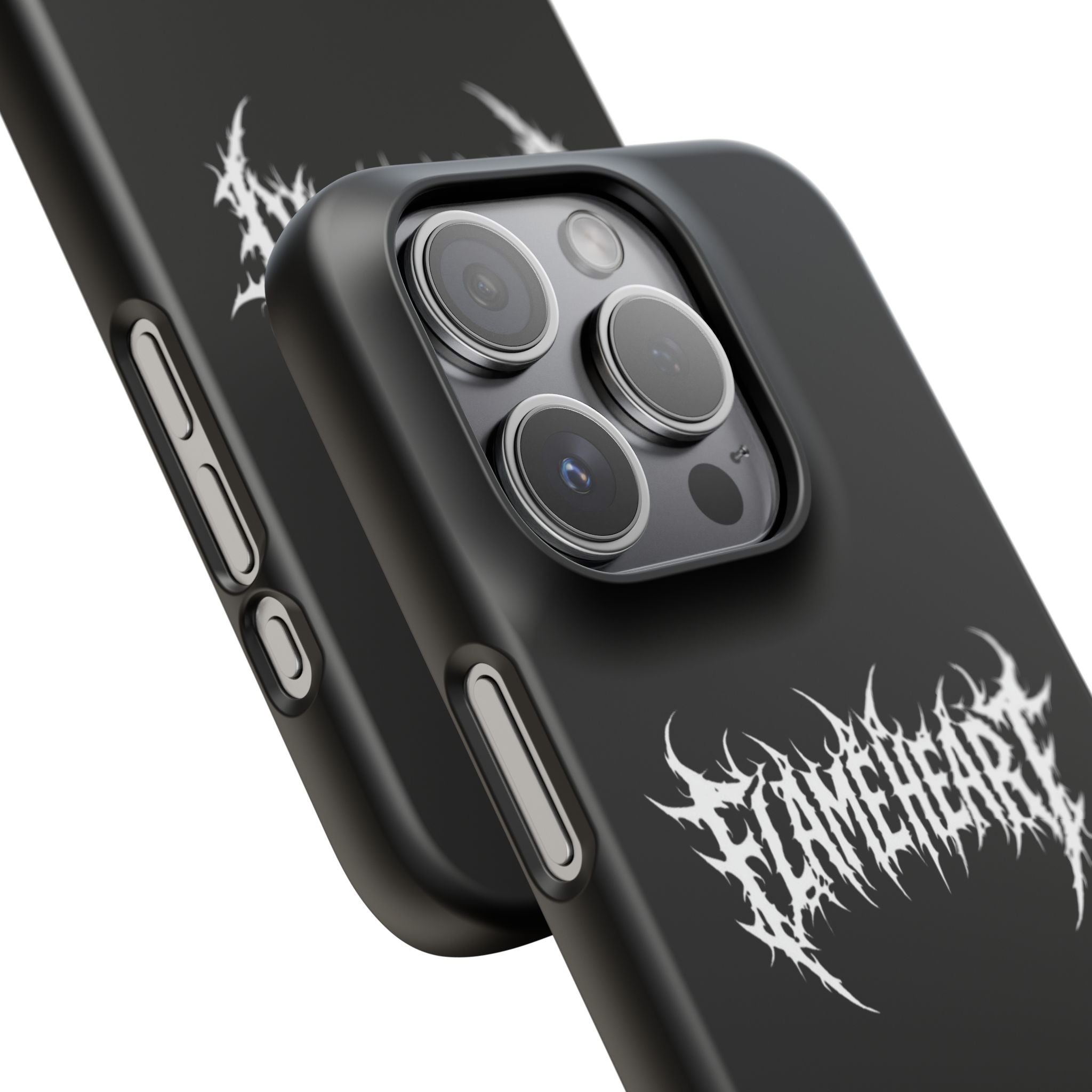 FLAMEHEART – RAW LOGO PHONE CASE