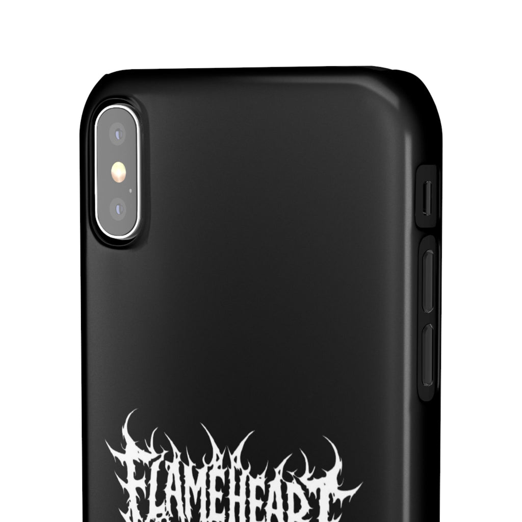 FLAMEHEART – RAW LOGO PHONE CASE