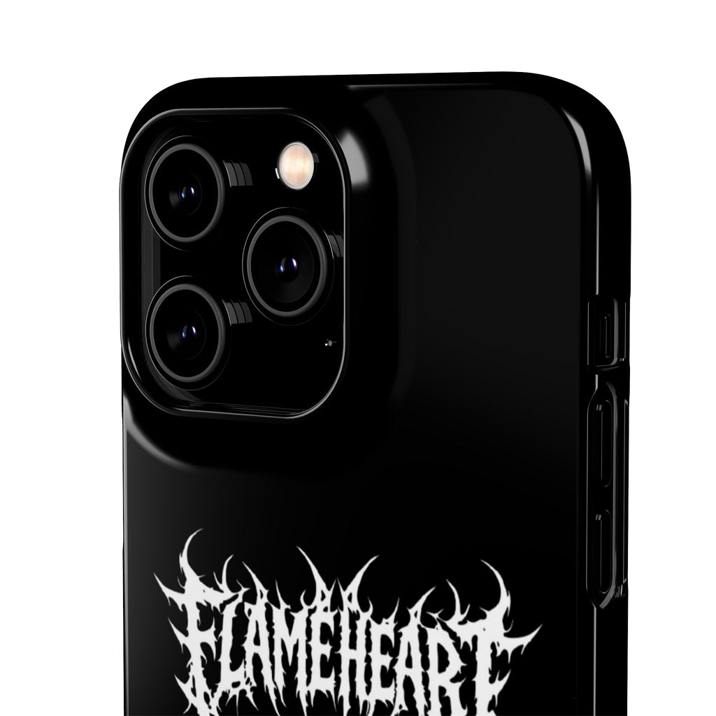 FLAMEHEART – RAW LOGO PHONE CASE
